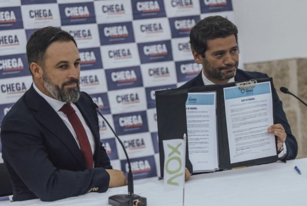 André Ventura de CHEGA, el nuevo firmante portugués de la Carta de Madrid